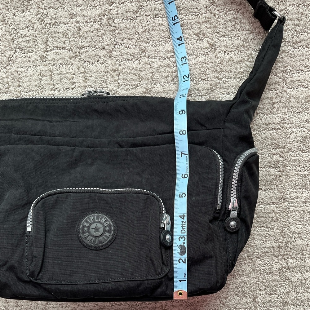 Kipling Black Nylon Convertible Bag - Picture 9 of 9
